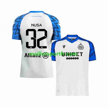 Maillot de Foot Club Brugge Antonio Nusa 32 Exterieur 2023/24